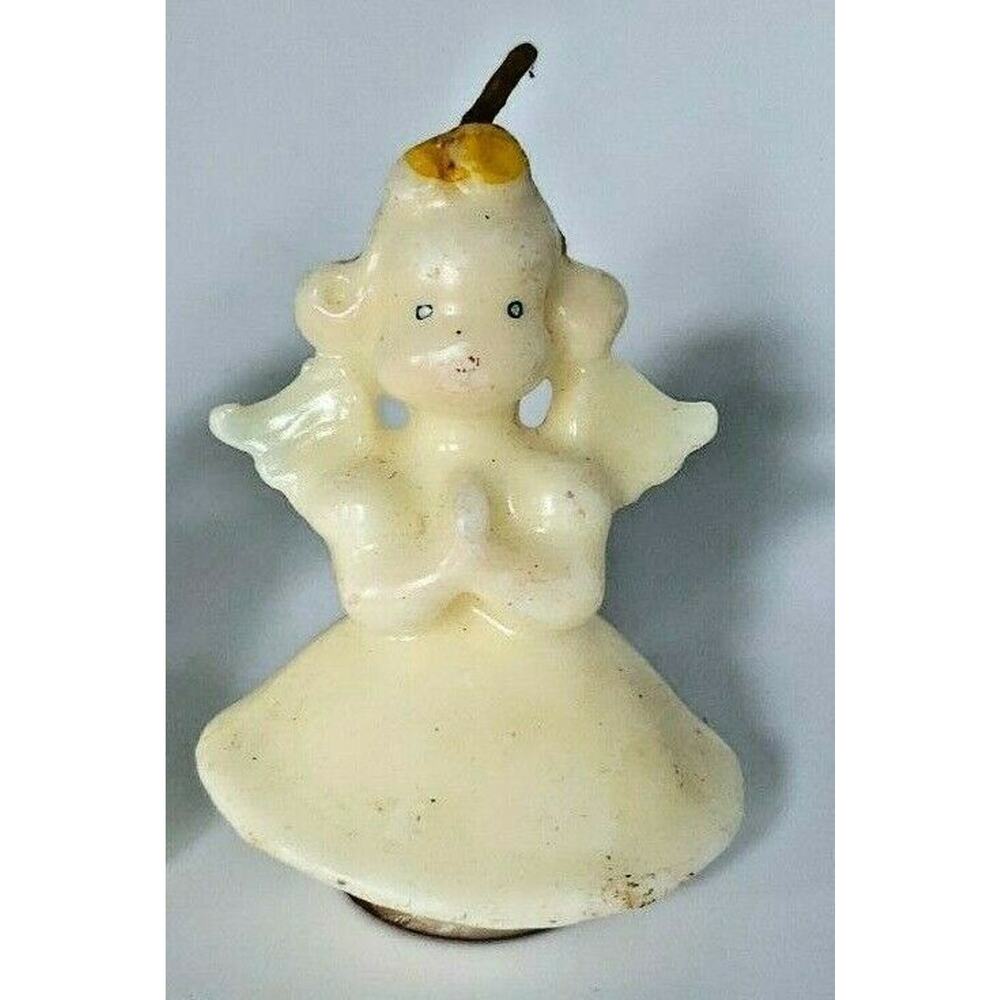 Vintage 3" Gurley Collectible Gurley Candle, 3" Classic Angel Unburnt U34